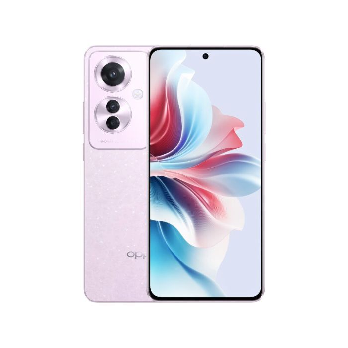 Oppo Reno 11 F 5G Dual SIM – 256GB, Coral Purple - Pristine Refurbished