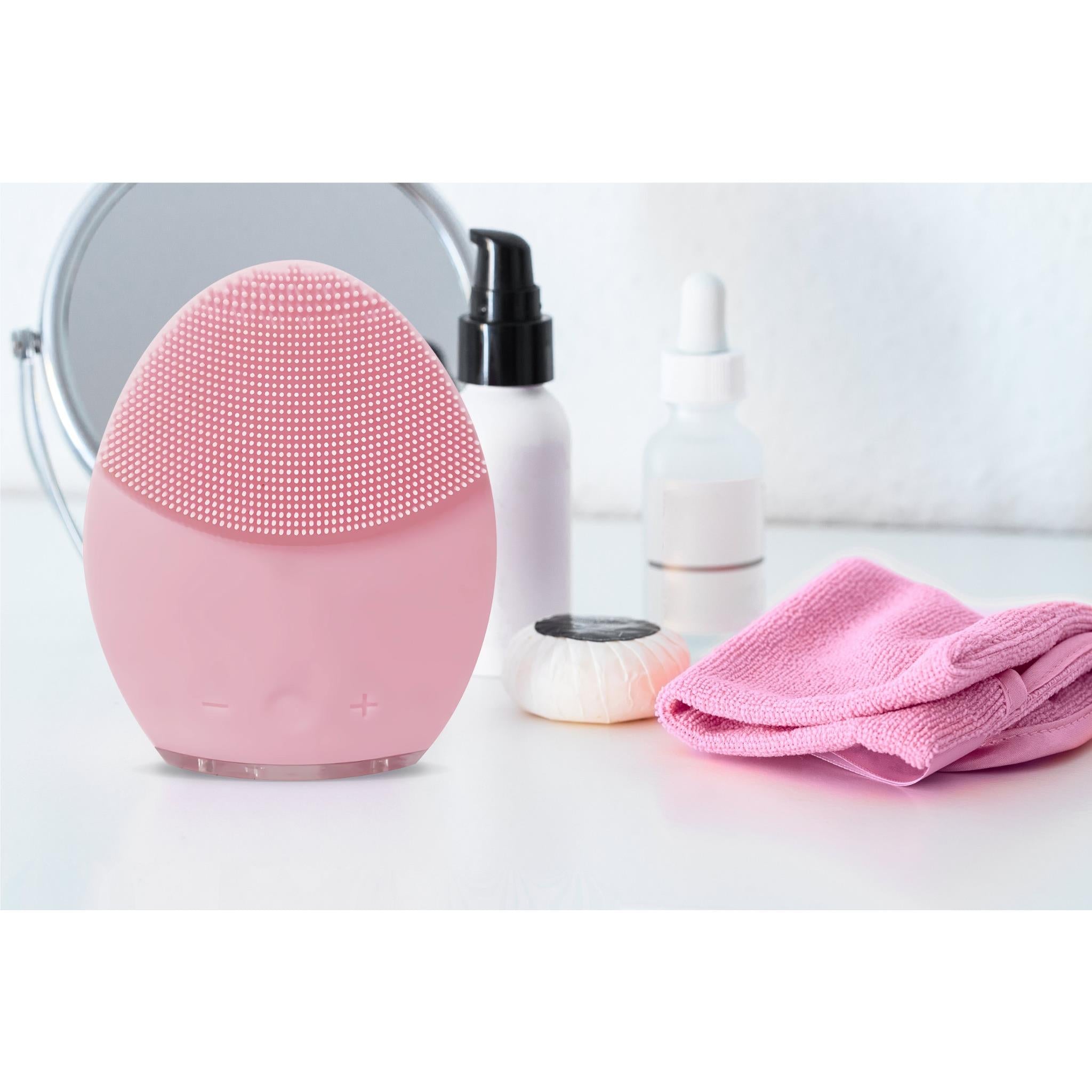 Wellcare Vibrating Facial Brush - Pink (Au Version) - Pristine - Refurbished