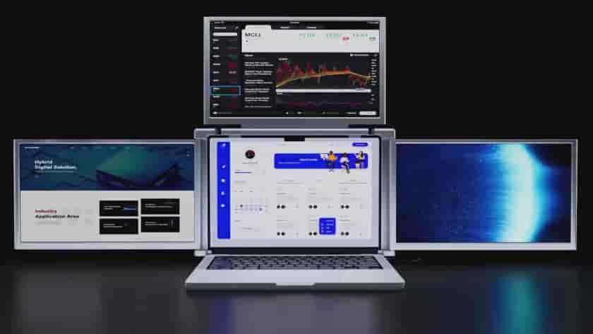 Quad Monitor Video 2