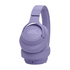 JBL Tune 770NC Noise-Canceling Wireless Over-Ear Headphones with Pure Bass Sound - Purple / White