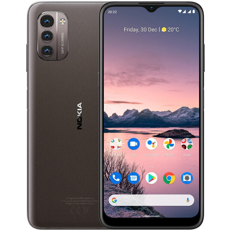 Nokia G21 128GB Android Phone, Dusk, Enhanced Battery Life, Dual SIM, Compact &amp; Durable Build (AU Version) - - Refurbished