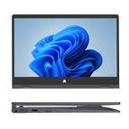 Trion Revolve 14" 360° 4k Touch Screen Laptop 12th Gen Intel Celeron-N95 16GB 512GB SSD Windows 11 - Grey - Refurbished - Grade A (Copy) Trion