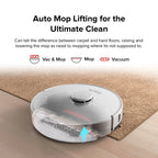 Roborock S7 Max Ultra Robot Vacuum & Mop Cleaner - White ( Open Never Used )