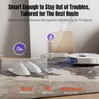 Roborock S8 MaxV Ultra Robotic Vacuum Cleaner - White (Open Never Used)