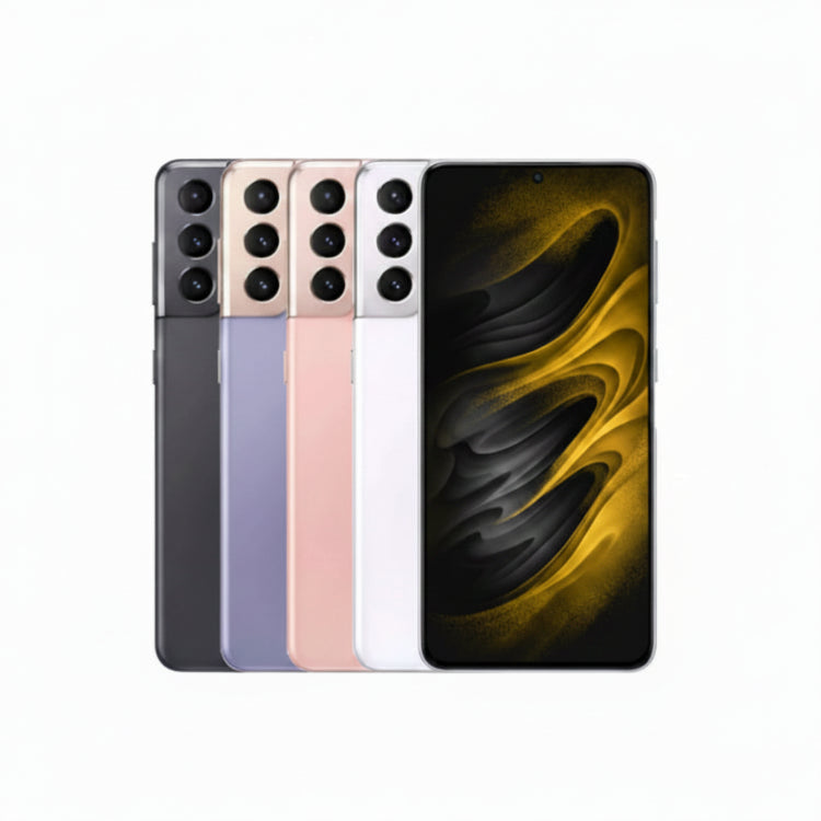 Samsung Galaxy S21+ 5G - 128GB, 256GB - Phantom Black, Violet, Silver, Gold, Red, Pink - Flagship AMOLED Smartphone - Good - Refurbished
