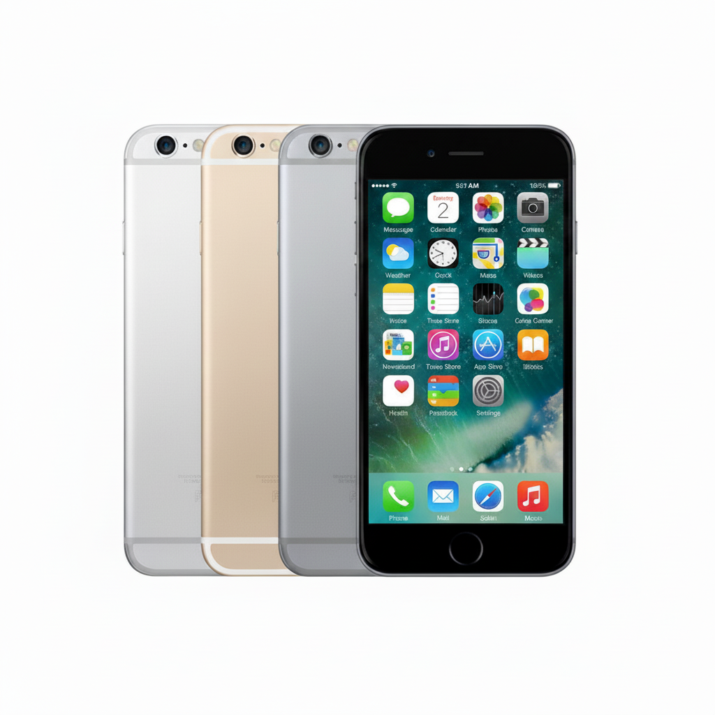 Apple iPhone 6 - 16GB, 32GB, 64GB, 128GB - Space Gray, Silver, Gold - Acceptable - Refurbished (Copy) Apple