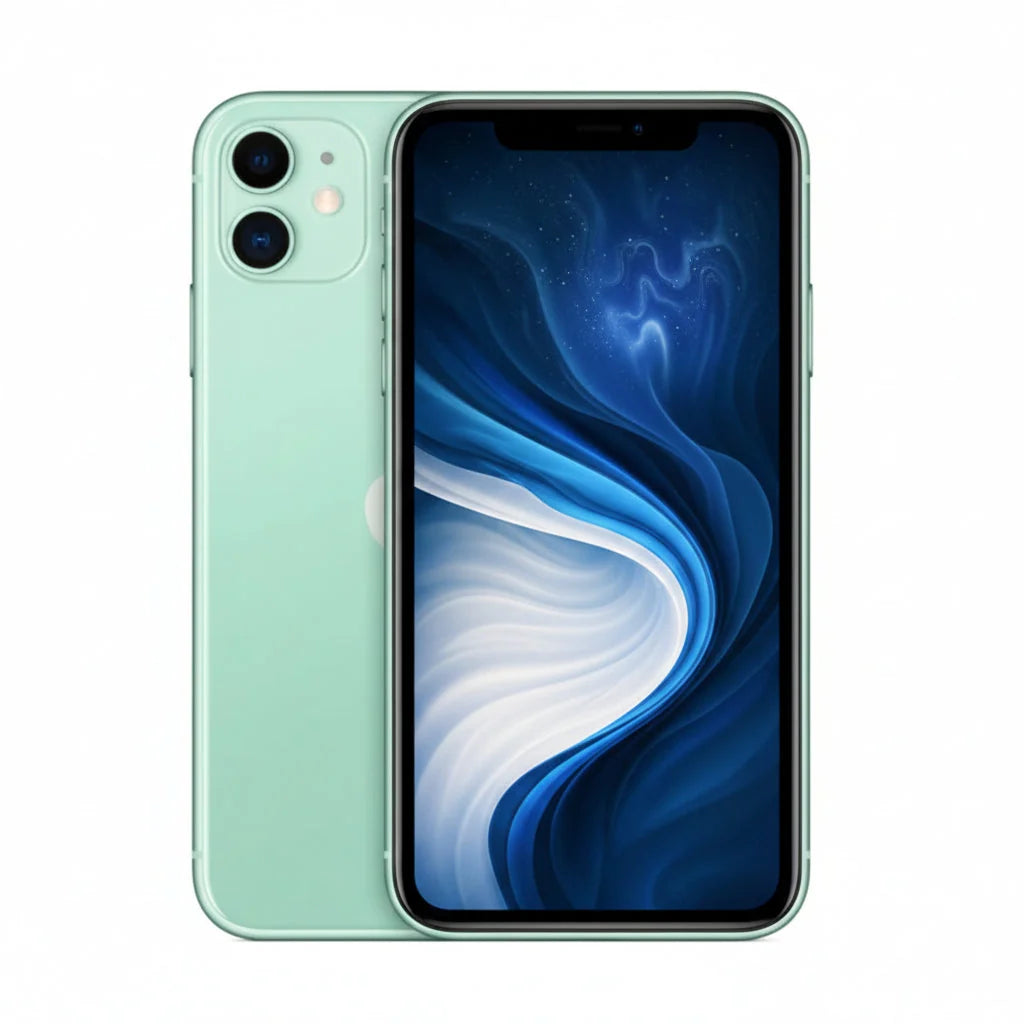 Apple iPhone 11 Smartphone - 64GB, 128GB, 256GB - Purple, Yellow, Green, Black, White,(PRODUCT)RED - Acceptable - Refurbished Apple