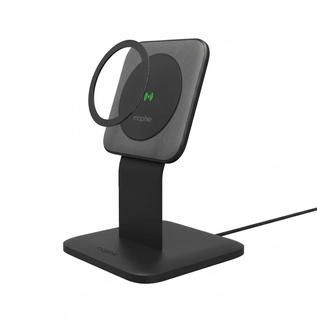Mophie Snap+ Wireless Stand Charger Black – Magnetic Wireless Charging Stand - Excellent - Refurbished