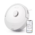 Roborock Q8 Max Robot Vacuum with 5500Pa Suction DuoRoller Brush LiDAR Navigation - White