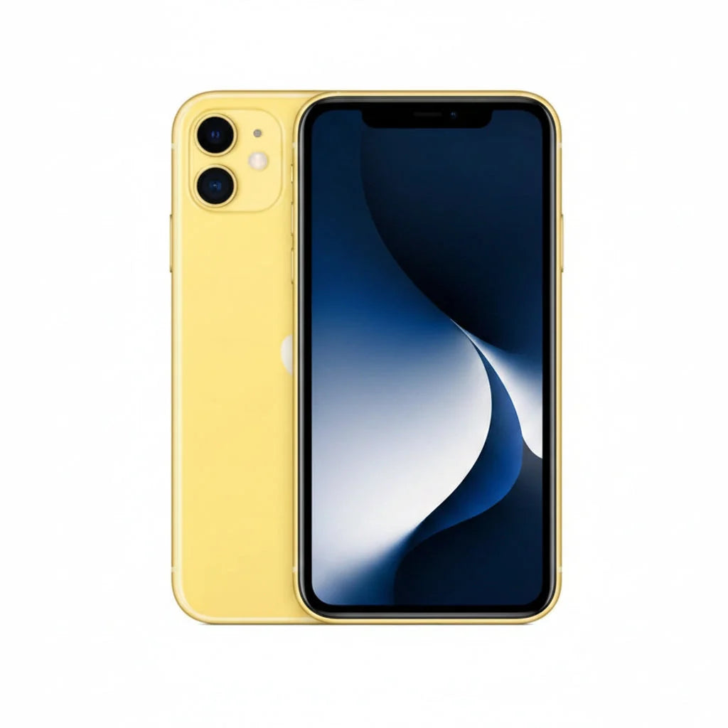 Apple iPhone 11 Smartphone - 64GB, 128GB, 256GB - Purple, Yellow, Green, Black, White,(PRODUCT)RED - Acceptable - Refurbished Apple