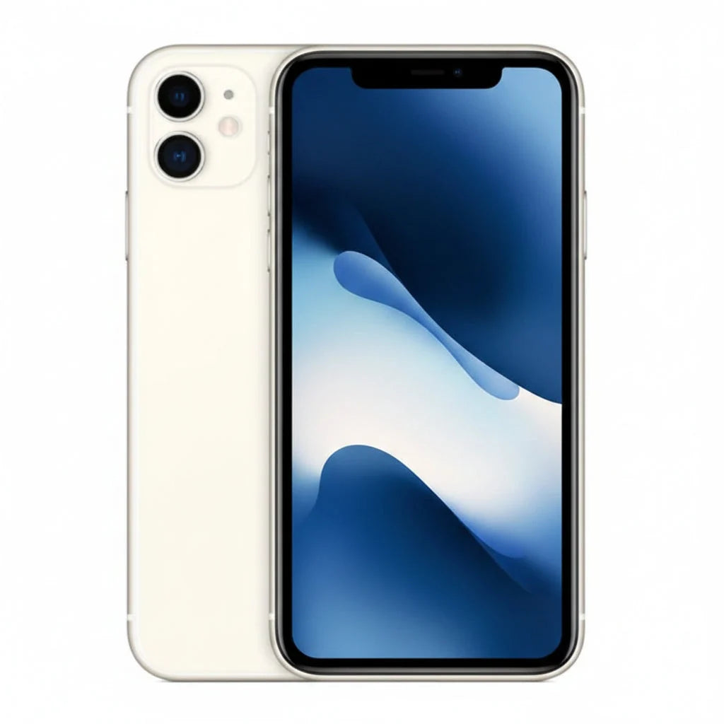Apple iPhone 11 Smartphone - 64GB, 128GB, 256GB - Purple, Yellow, Green, Black, White,(PRODUCT)RED - Acceptable - Refurbished Apple