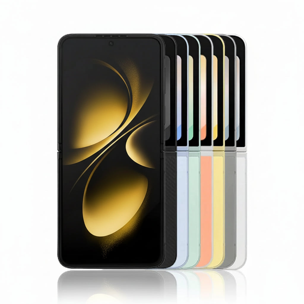 Samsung Galaxy Z Flip6 5G 12GB RAM 256/512GB - Blue/Mint/Silver/Yellow/Black/Green/Peach - Refurbished - Pristine Samsung