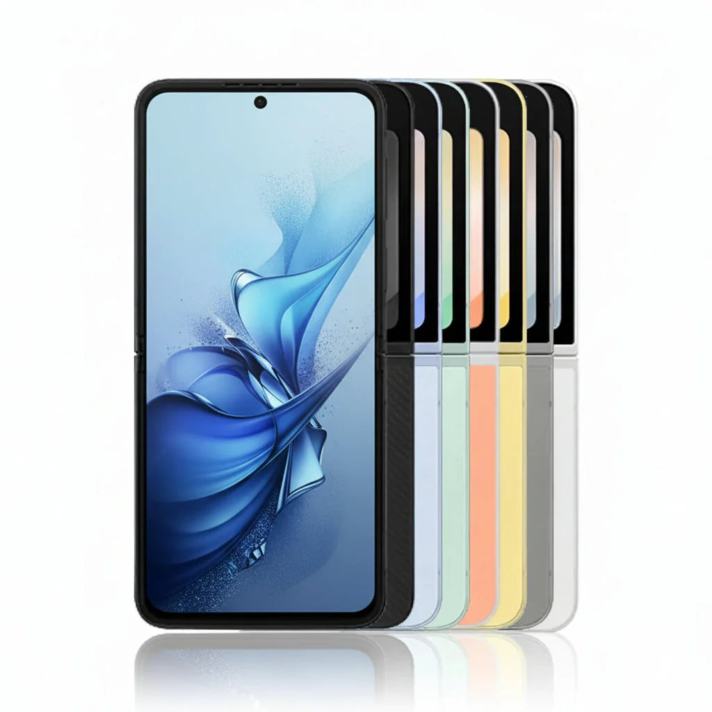 Samsung Galaxy Z Flip6 5G 12GB RAM 256/512GB - Blue/Mint/Silver/Yellow/Black/Green/Peach - Refurbished - Pristine (Copy) Samsung