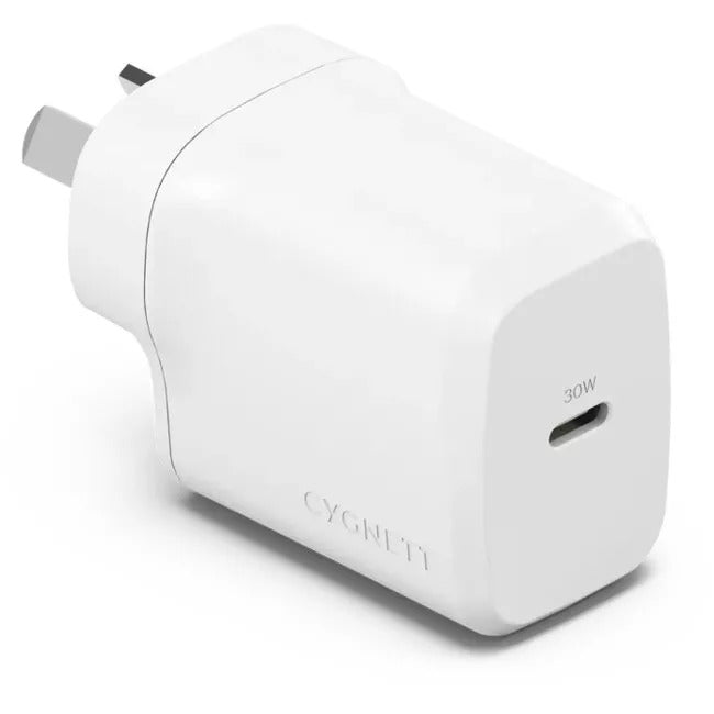 Cygnett 30W PowerPlus USB-C Wall Charger - (AU version) 