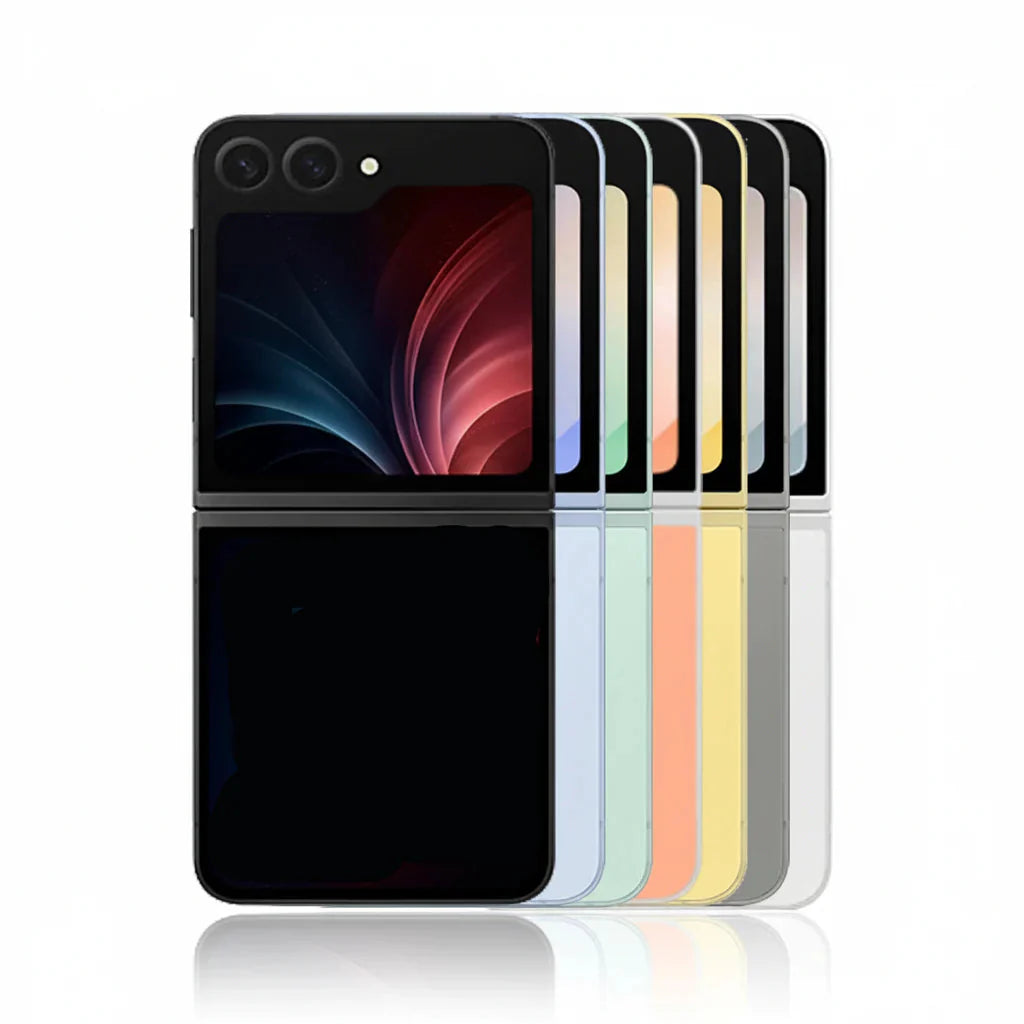 Samsung Galaxy Z Flip6 5G 12GB RAM 256/512GB - Blue - Mint - Silver - Yellow - Black - Green - Peach - Refurbished - Excellent Samsung