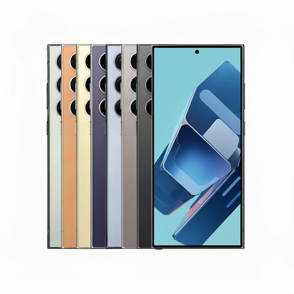 Galaxy S24 Ultra 256GB / 512GB / 1TB- Titanium Black Grey Violet Yellow Orange Blue Green Samsung
