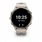 Garmin Forerunner 970 Smart Watch - Whitestone, French Gray Soft Gold, Black Carbon Gray - Excellent - Refurbished (Copy) Garmin