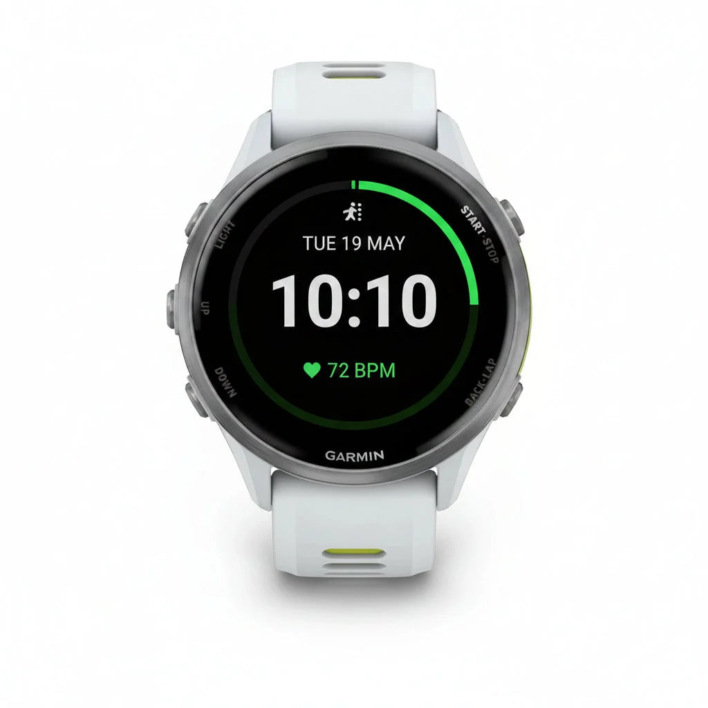 Garmin Forerunner 970 Smart Watch - Whitestone, French Gray Soft Gold, Black Carbon Gray (Copy) Garmin