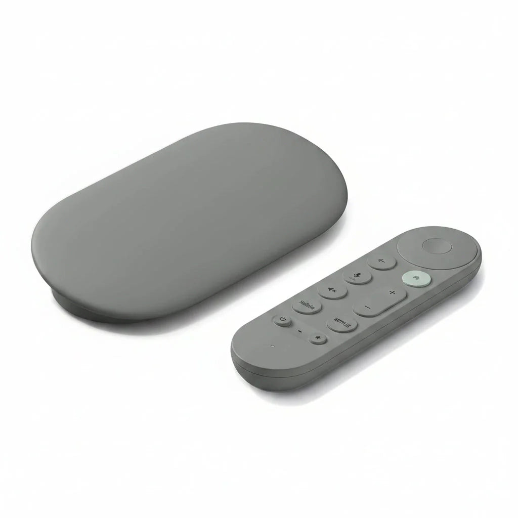 Google TV Streamer 4K GA05662 Porcelain, Hazel - 4K HDR Smart Streaming Device Google