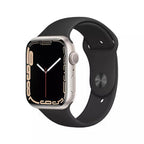 Apple Watch Series 7 45mm (GPS + Cellular) Black  (Refurbished Grade-C)