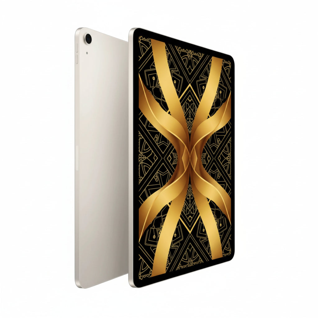 iPad Air 7th Generation M3 2025 13-Inch WiFi + Cellular 256GB Starlight
