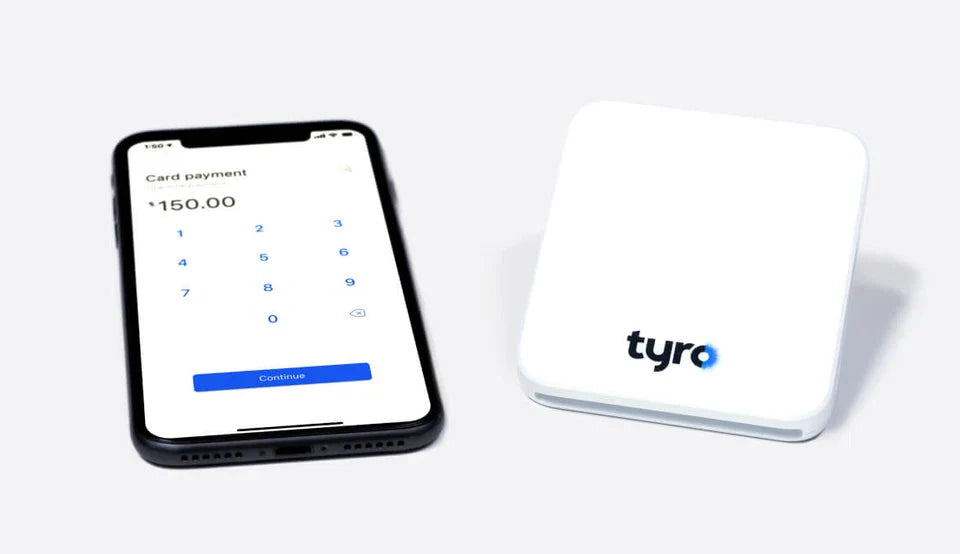 Tyro Go Mobile EFTPOS Reader Portable Card Payment Machine Contactless Tap & Go (Copy) Tyro