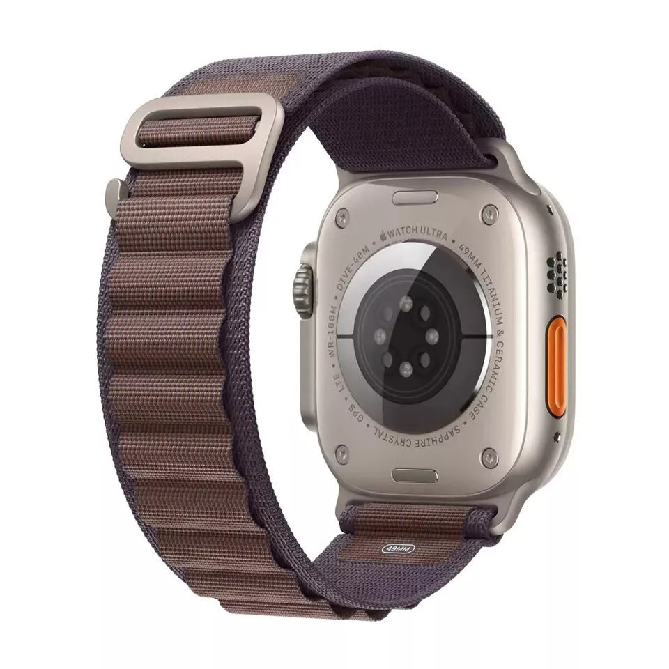Apple Watch Ultra 2 GPS + Cellular - 49mm Titanium Case with Indigo Alpine Loop - Medium ( Open Never Used )
