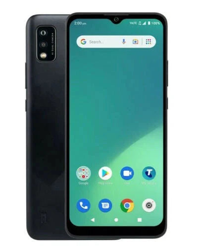 ZTE Blade A51 32GB Black Smartphone – 6.52” Display | Dual SIM | 4G LTE | Android Go - Acceptable - Refurbished ZTE