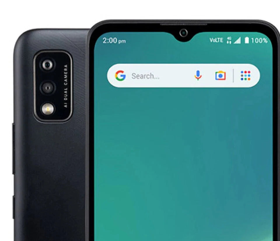 ZTE Blade A51 32GB Black Smartphone – 6.52” Display | Dual SIM | 4G LTE | Android Go - Acceptable - Refurbished ZTE
