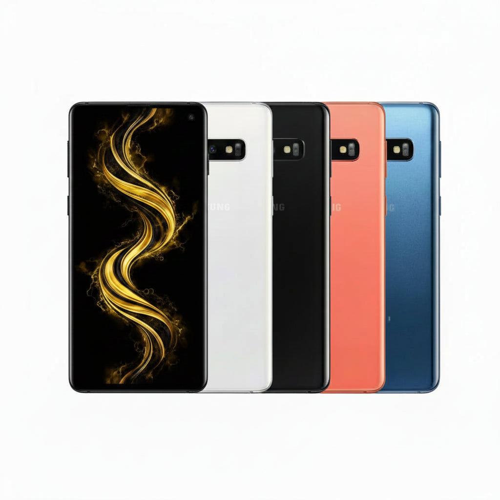 Samsung Galaxy S10 - 128GB, 512GB - Prism Black, Prism White, Prism Blue, Flamingo Pink - Excellent- Refurbished (Copy) SAMSUNG