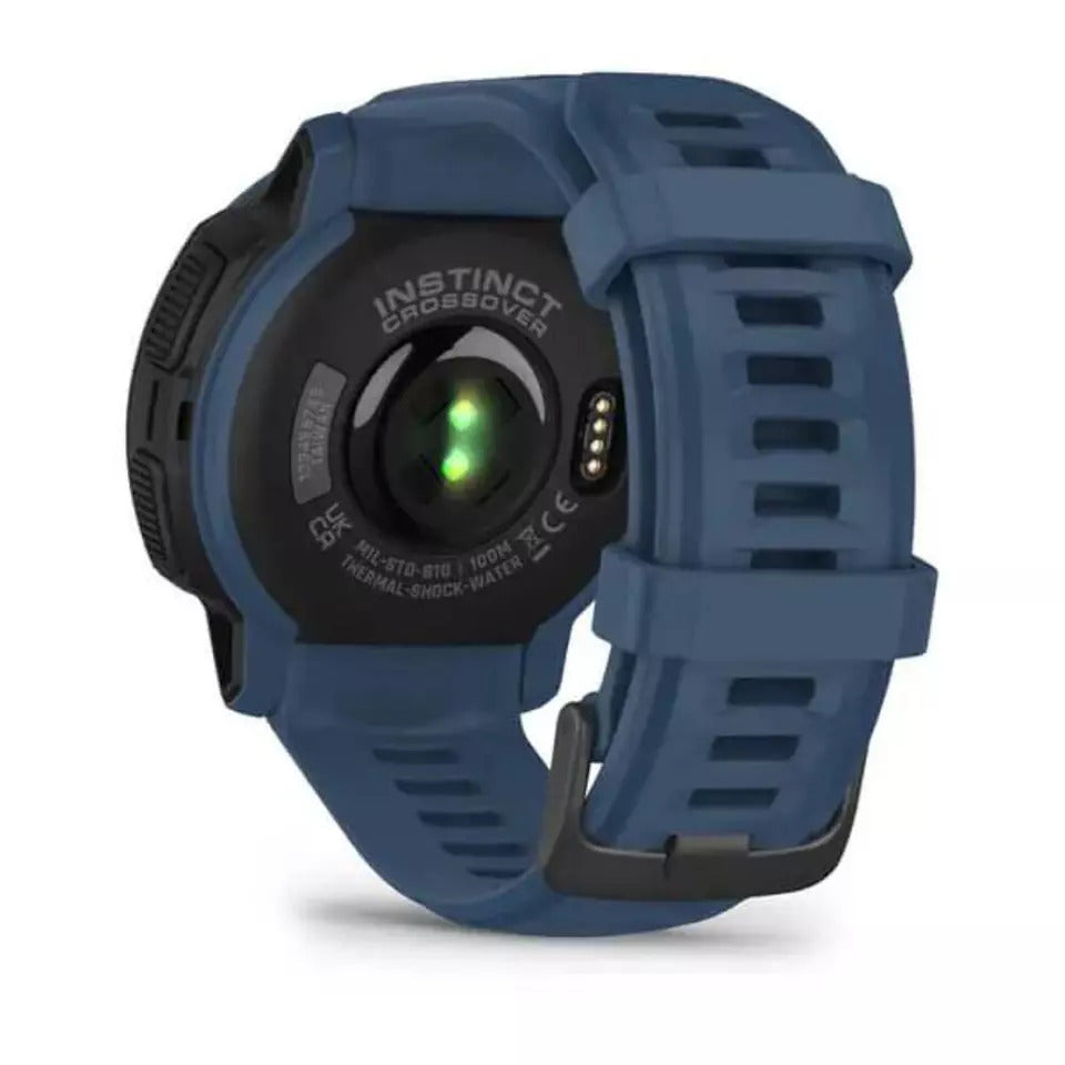 Garmin Instinct Solar GPS Multi Sport Watch - Tidal Blue (Refurbished Grade-A)