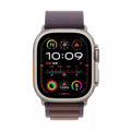 Apple Watch Ultra 2 GPS + Cellular - 49mm Titanium Case with Indigo Alpine Loop - Medium ( Open Never Used )