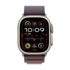 Apple Watch Ultra 2 GPS + Cellular - 49mm Titanium Case with Indigo Alpine Loop - Medium ( Open Never Used )