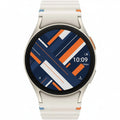 Sleep tracking screen on Galaxy Watch7 40mm Cream showing sleep stages graph and total sleep time.