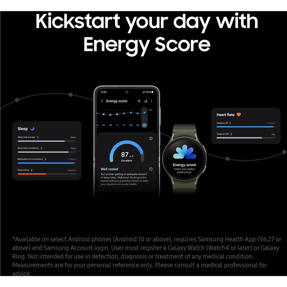 Samsung Galaxy Watch7 44mm LTE Green workout tracking interface during outdoor run with GPS route
