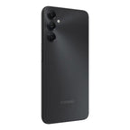Galaxy A05s rear view highlighting textured Black finish