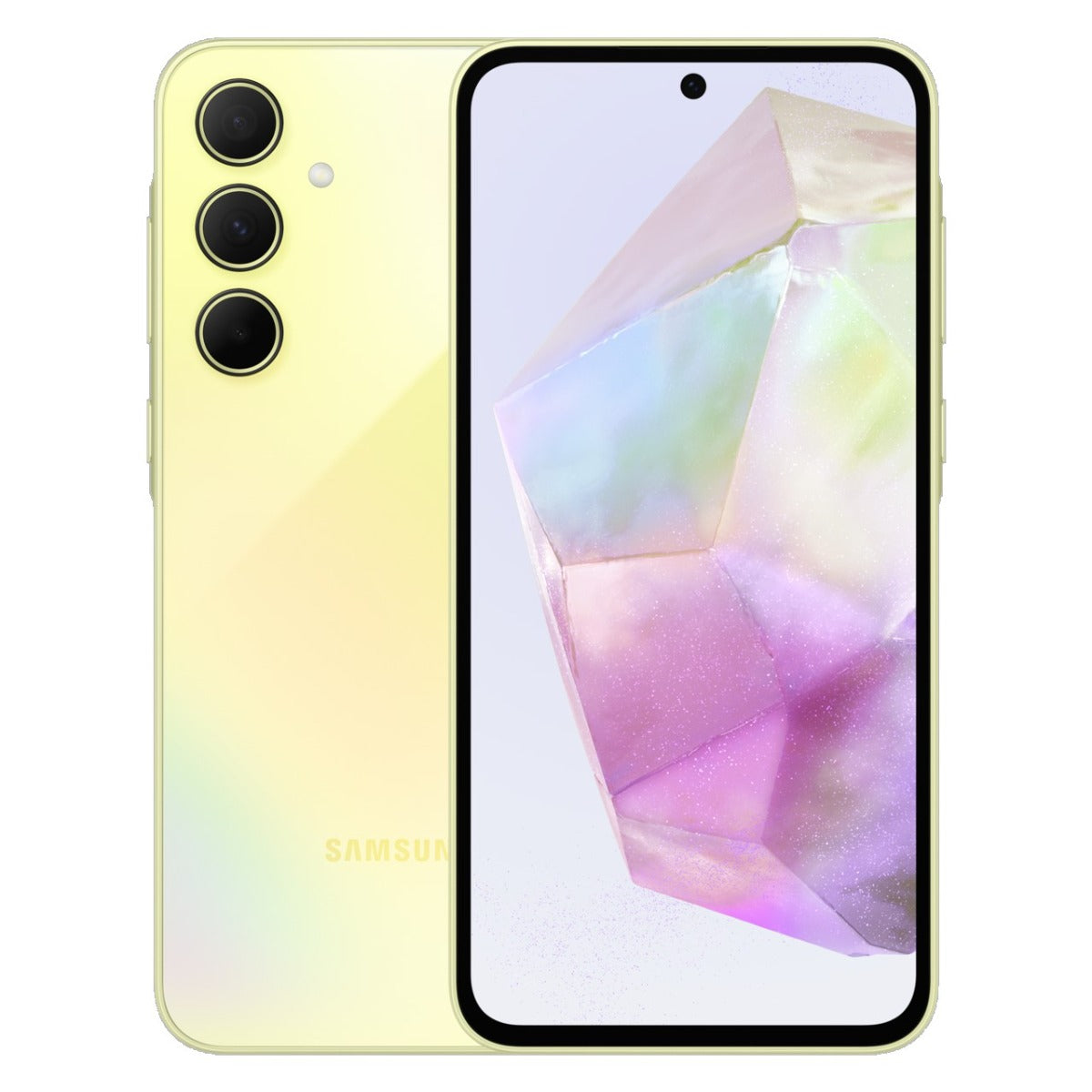 Samsung Galaxy A35 5G Smartphone 6.6" FHD+ 120Hz AMOLED 8GB RAM, 128GB Storage, 50MP OIS Camera, 5000mAh Battery - Lemon