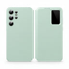 Samsung Galaxy S23 Smart View Wallet Cover Black, Cream, Green, Lavender - Pristine - Refurbished - Green