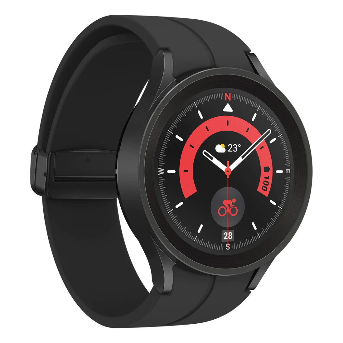 Samsung Galaxy Watch5 Pro LTE 45mm - Black Titanium - Pristine Refurbished