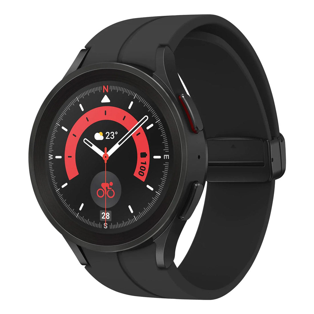 Samsung Galaxy Watch5 Pro LTE 45mm - Black Titanium - Pristine Refurbished