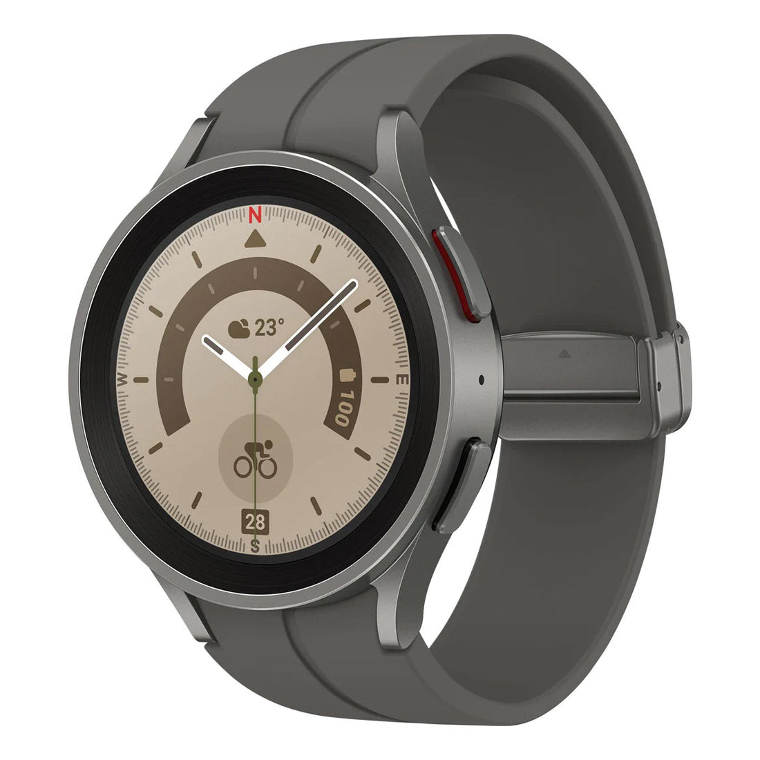 Samsung Galaxy Watch 5 Pro Bluetooth 45mm - 16GB, Grey - Acceptable Refurbished Tristar Online