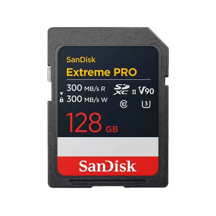 SanDisk Extreme PRO SDXC™ UHS-II Memory Card 128GB