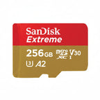SanDisk Extreme microSDXC UHS-I 256GB Memory Card - No Adapter Sandisk
