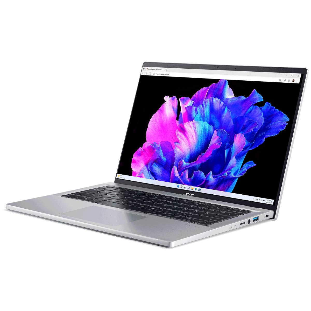 Acer Swift GO 14" Touch Screen Laptop Windows 11 Home 13th gen Intel Core i5 16GB RAM, 256GB SSD - Pure Silver (Open Never Used)
