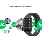 Galaxy Fit3 fitness tracker showing daily activity rings and goal progress

