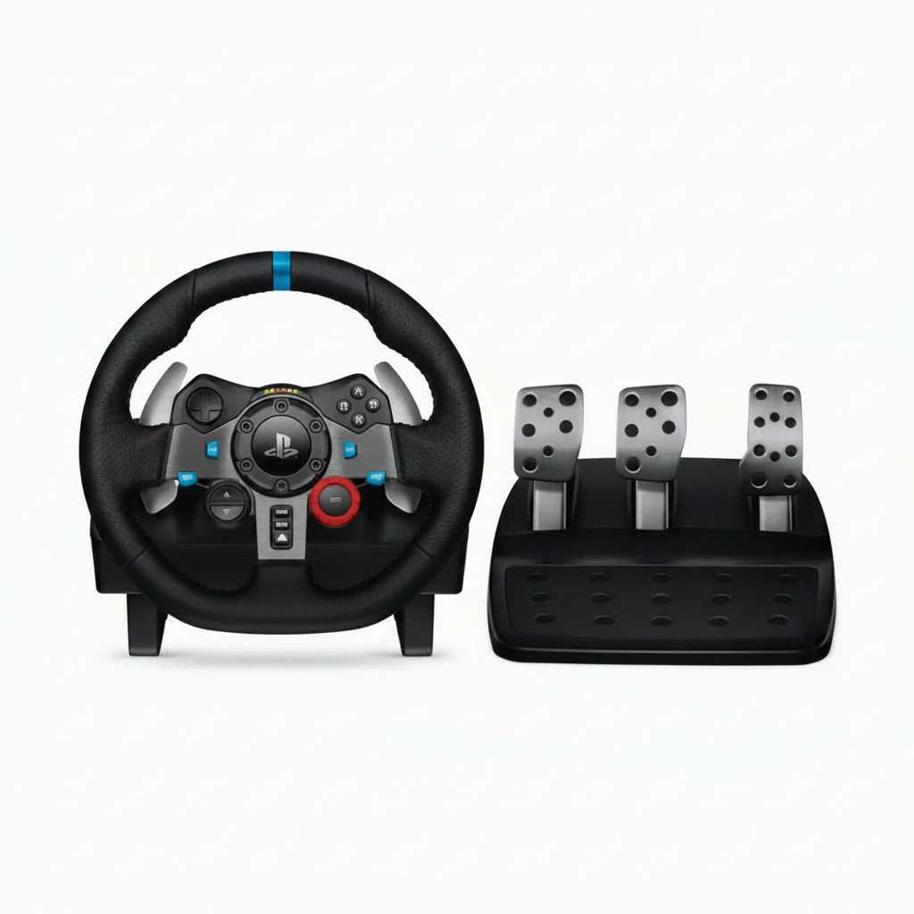Logitech G29 Driving Force Racing Wheel with Pedals - Gaming Steering Wheel Logitech