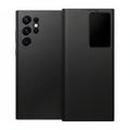 Smart View Wallet Case for Galaxy S24 Ultra - Black -Protective Flip Cover Case - Pristine - Refurbished