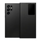 Smart View Wallet Case for Galaxy S24 Ultra - Black -Protective Flip Cover Case - Pristine - Refurbished