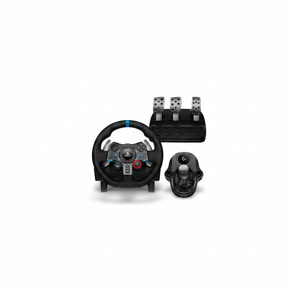 Logitech G29 Driving Force Racing Wheel with Pedals - Gaming Steering Wheel