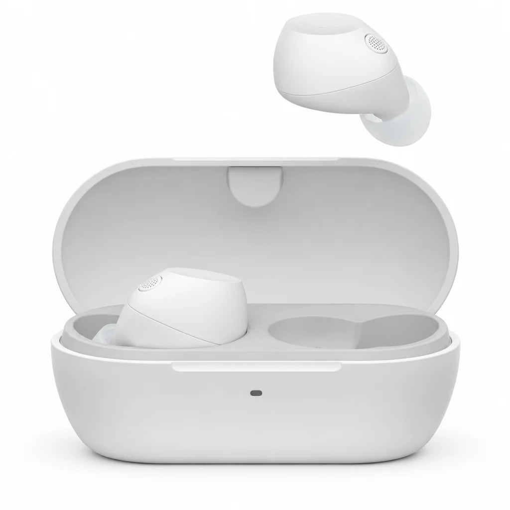 Sony WF-C710N Compact TWS Wireless Noise Cancelling Earbuds - White - Pristine - Refurbished